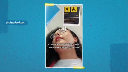 Un baño inclusivo para mujeres transgénero en el aeropuerto de Lima