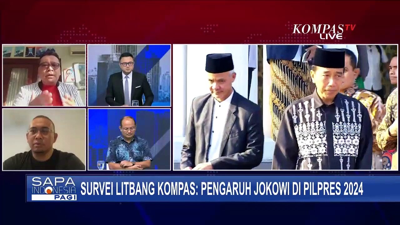 Membaca Hasil Survei Litbang Kompas: Pengaruh Jokowi di Pilpres 2024