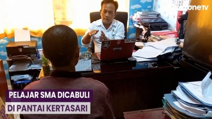 Diancam Pakai Parang, Pelajar SMA Dicabuli di Pantai Kertasari