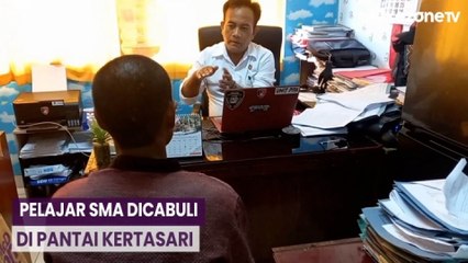 Download Video: Diancam Pakai Parang, Pelajar SMA Dicabuli di Pantai Kertasari