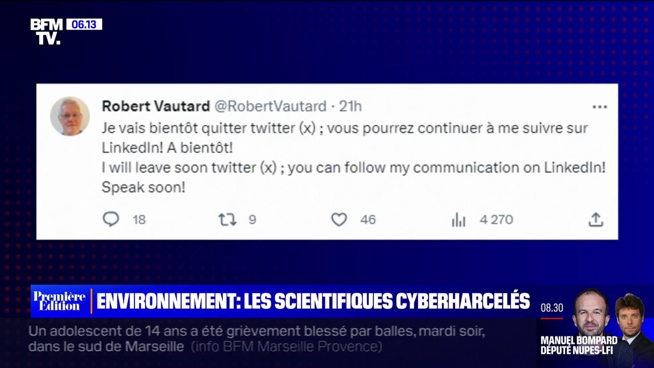 Face au cyberharcèlement de climatosceptiques, des experts du climat quittent X, anciennement Twitter