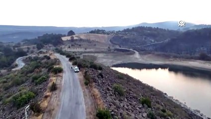 Çanakkale'de çıkan orman yangınına müdahale devam ediyor! AFAD korkutan gelişmeyi açıkladı
