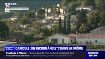 Canicule: un record à 43,5°C battu au Puy-Saint-Martin dans la Drôme