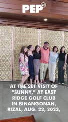 Angelu de Leon, sinurpresa sa set ng "Sunny" | PEP #shorts