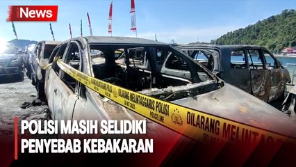 Parkir di Belakang Kantor DPRD Kota Jayapura, 12 Mobil Terbakar