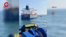 Rumeli Feneri açıklarında petrol tankeri arıza yaptı... Gemi trafiği durduruldu
