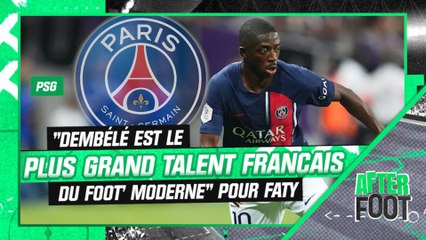 PSG : "Dembélé est le plus grand talent français du football moderne", s'enflamme Ricardo Faty