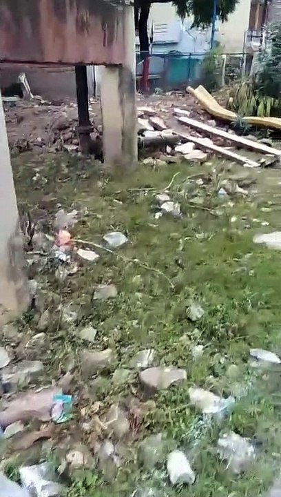 Bad condition of Bharat Mata Park
