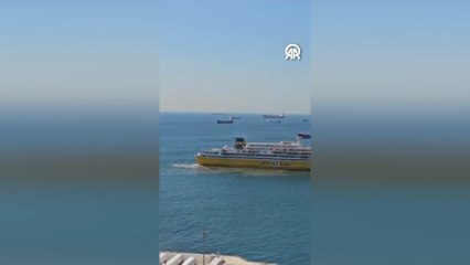 Denizi kirleten ro-ro gemisine 13 milyon lira para cezası