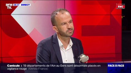 Envoi de la CRS 8 à Nîmes: Manuel Bompard "craint que ça s'apparente pour partie à un coup de communication"
