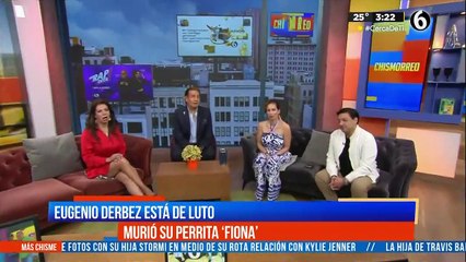 Eugenio Derbez está de luto; murió su perrita 'Fiona'