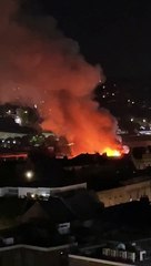 Bridge street fire video 3