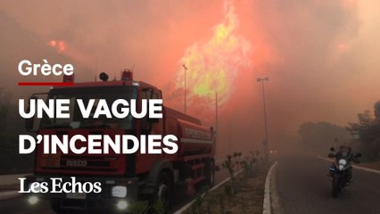 Des incendies ravagent la Grèce, faisant 20 morts en deux jours