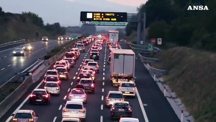 Controesodo,code e incidenti sull'A1