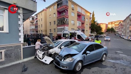 Çorlu’da trafik kazası: 4 yaralı