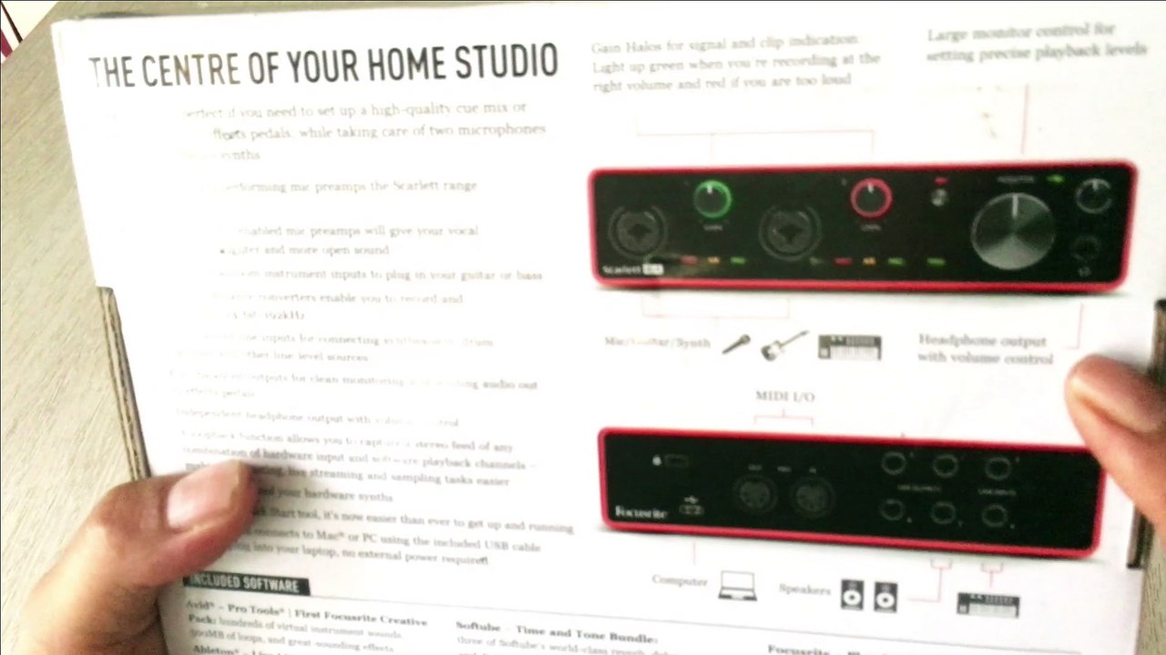 Focusrite soundcard