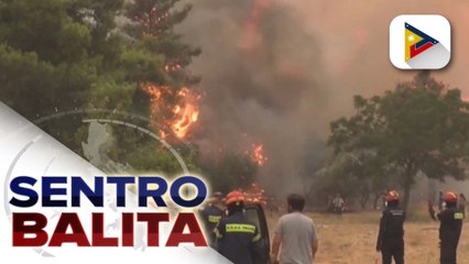 Bilang ng nasawi sa wildfire sa Greece, umakyat na sa 20