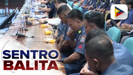 Descargar video: Ilang mga senador, hindi napigilang magalit sa pagdinig ng kaso ng pagkamatay ni Jemboy Baltazar; mga sangkot na pulis, nagisa