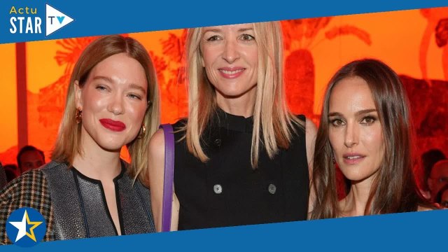 Camille Cottin, Léa Seydoux, Natalie Portman les stars réunies en nombre pour le défilé Dior lors