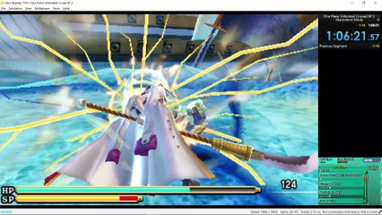 Speedrun One Piece Unlimited Cruise SP 2 - 200 Down (Edward Newgate - Whitebeard) 5:46.72)