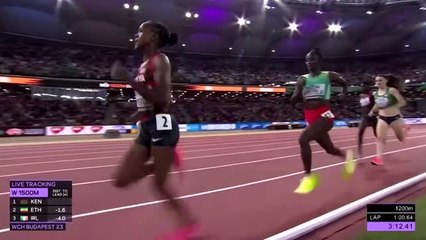 Championnats du monde - Kipyegon en or pour la troisième fois sur 1 500 m