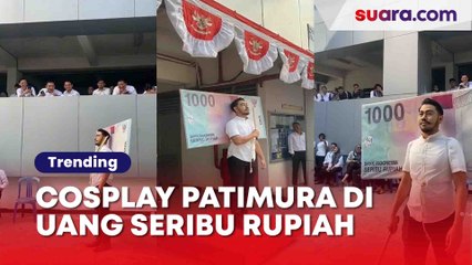 Kreatif! Pria Ini Cosplay Menjadi Pahlawan Nasional Kapitan Pattimura di Lembaran Uang Rp1.000 pada HUT ke-78 RI