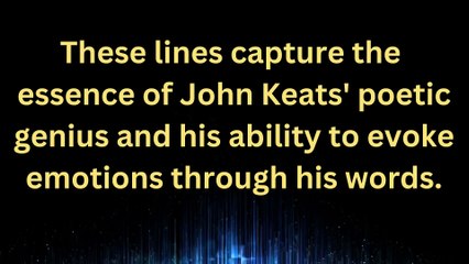 Keats Whispered Echoes