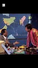 Govinda और Satish Kaushik एक कॉमेडी सीन की शूटिंग करते हुए