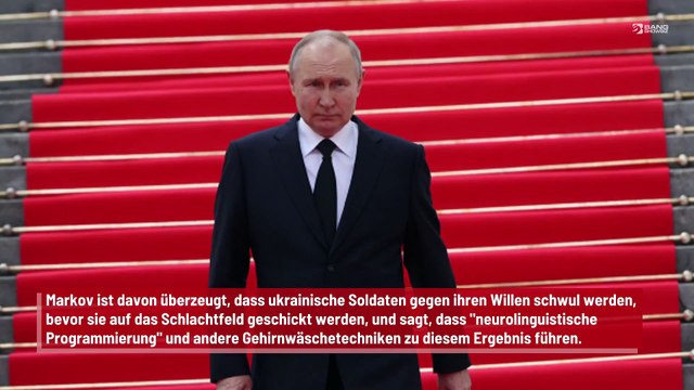 Ehemaliger Berater von Wladimir Putin behauptet: Ukraine stelle schwule Supersoldaten her