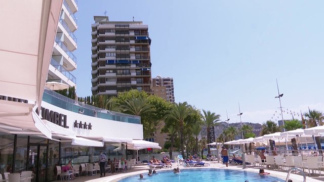 Los hoteles españoles aumentan casi un 11% el número de pernoctaciones hasta julio
