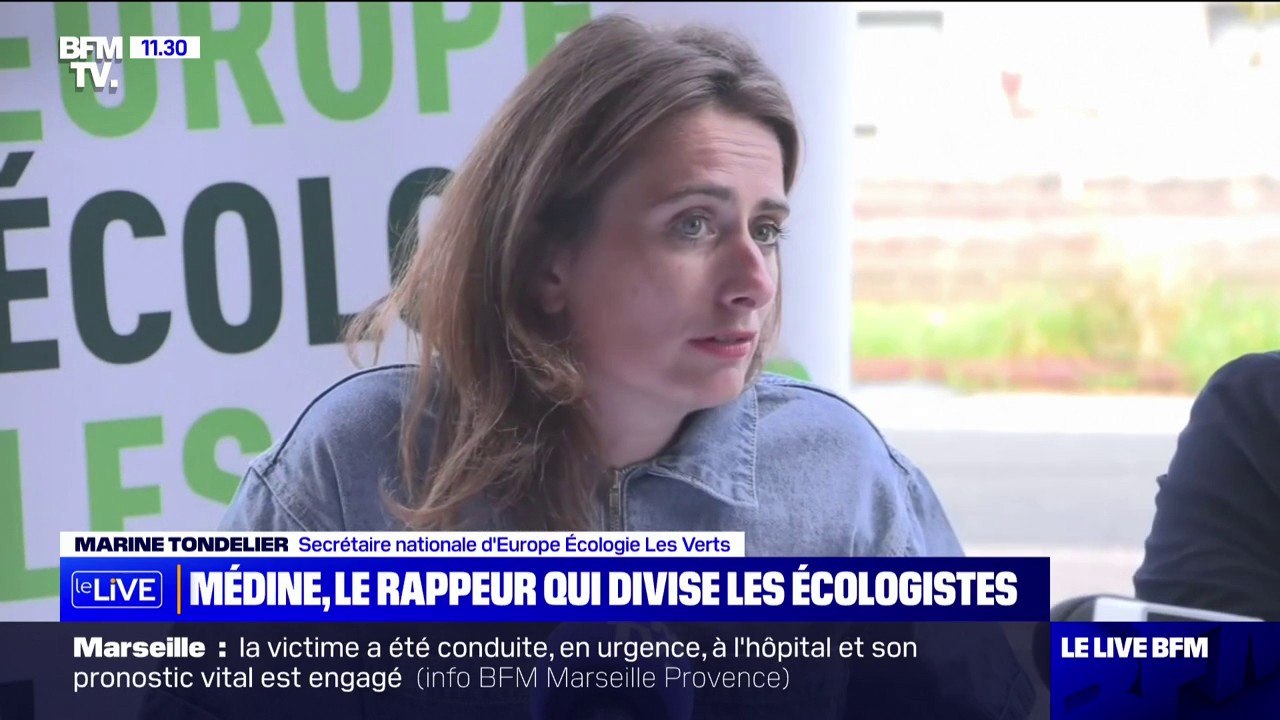 À la veille des journées d'été d'EELV, Marine Tondelier réagit à la polémique sur la venue de Médine