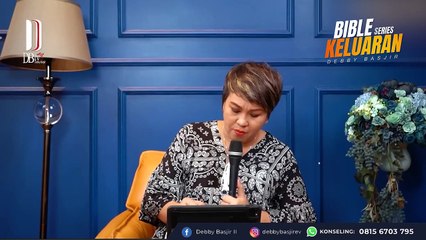Bibleseries Keluaran 9  Tulah bagi bangsa Mesir - Debby Basjir #debbybasjir