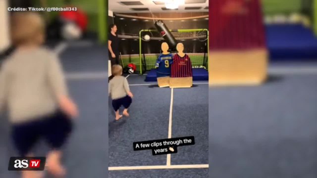 Watch the impressive training of a future soccer star