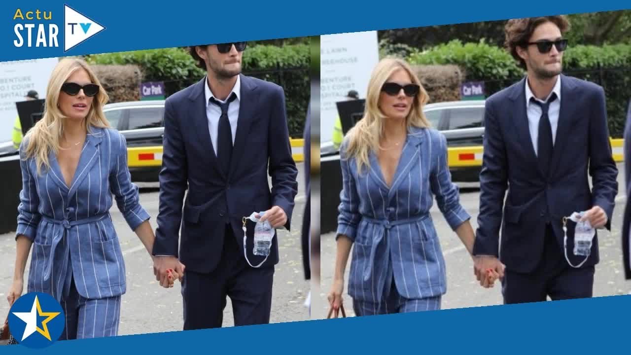 Sienna Miller enceinte de son deuxième enfant à 41 ans  sublime en bikini, elle dévoile son baby bu