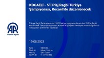 KOCAELİ - 5'li Plaj Ragbi Türkiye Şampiyonası, Kocaeli'de düzenlenecek