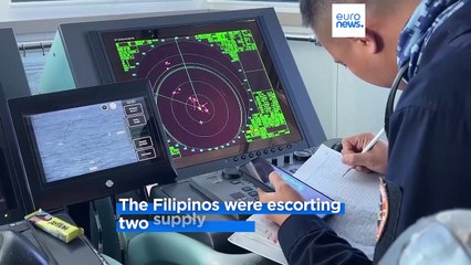 Chinese ships block Philippine coast guard in latest South China Sea standoff