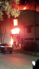 Incendio en Las Heras