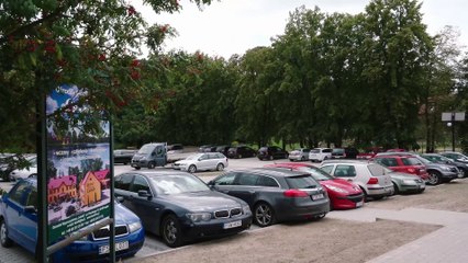Gazeta Lubuska. Łagów. Budowa parkingu w Łagowie dobiegła końca