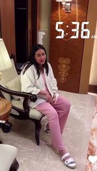 رد فعل فرح الهادي عند احتضان مولودها للمرة الأولى ورسالة إلى حماتها