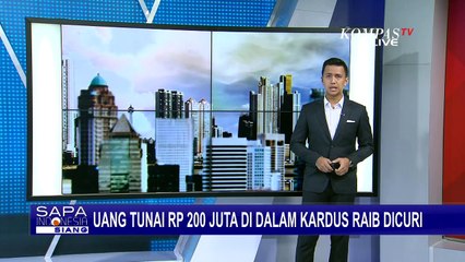 Kronologi Uang Tunai Rp200 Juta Milik Warga Raib Dibawa Kabur Pencuri