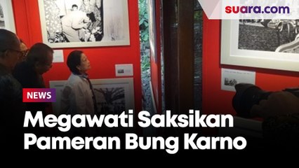 Kunjungi Omah Petroek di Sleman, Megawati Soekarnoputri dan Ganjar Pranowo Saksikan Pameran Bung Karno