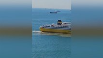 Denizi kirleten ro-ro gemisine 13 milyon lira para cezası