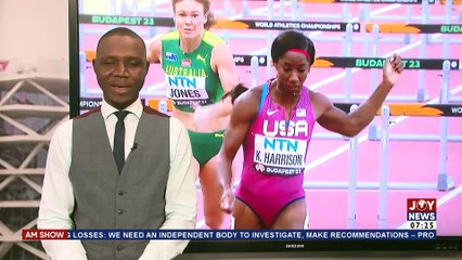 AM Sports || Faith Kipyegon becomes first three-time women's 1,500 world champion