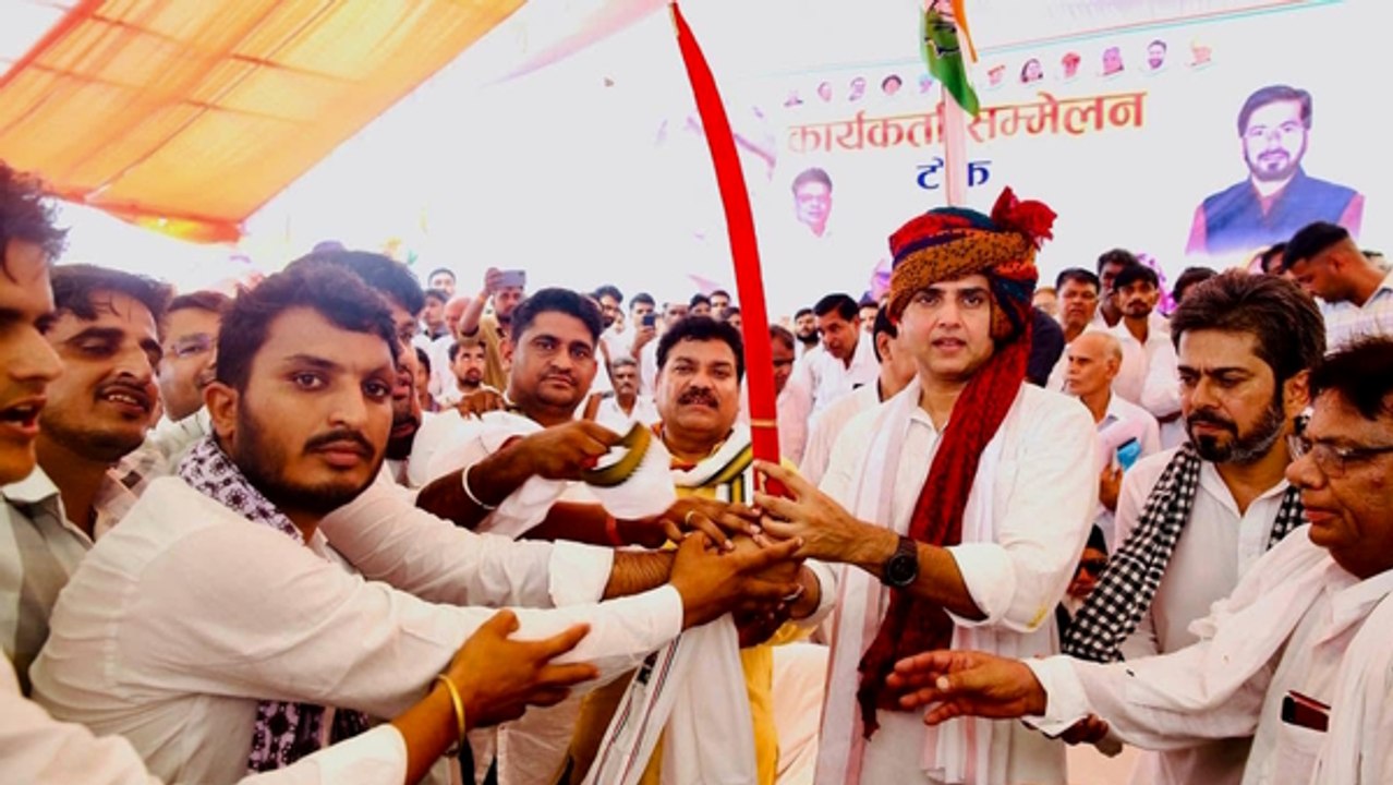 VIDEO: सचिन पायलट का अपने 'गढ' टोंक से चुनावी श...