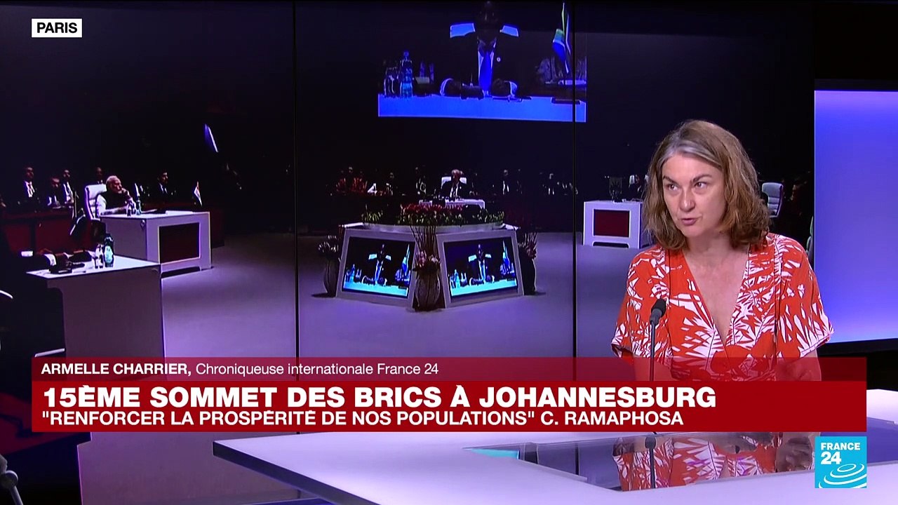 15ème sommet des BRICS à Johannesburg : Vladimir Poutine et Xi Jinping se posent en leader