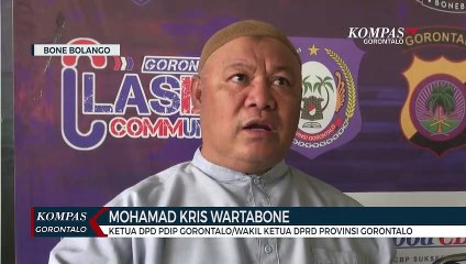 Ketua DPD PDIP Gorontalo Diserang Dengan Golok dan Panah