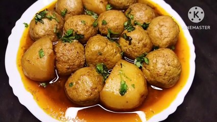 Chicken Kofta Curry Recipe With Potato