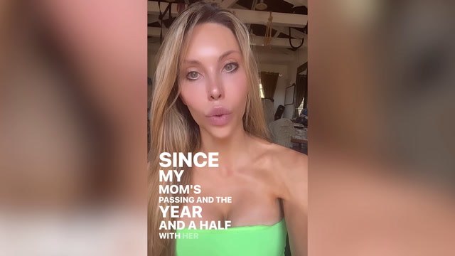 The daughter of Olivia Newton John says she has not been okay since her mum died