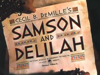 SANSONE E DALILA (Samson and Delilah, 1949) - Clip: "Muoia Sansone con tutti i filistei!"