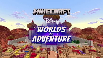 Minecraft - Disney Worlds of Adventure Launch Trailer   PS4 Games